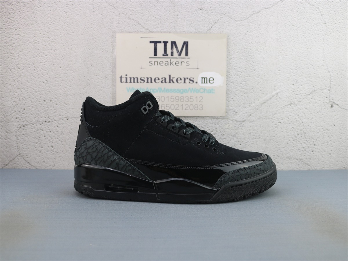 Air Jordan 3 Black Cat 2025 CT8532-001